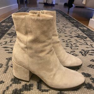 Fabiana Filippi leather suede boots shoes heels 37
